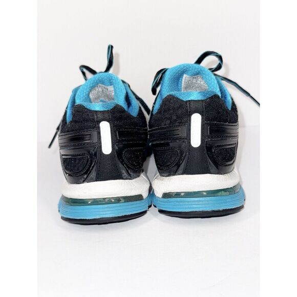 Asics Womens 6 Gel Excel 33 Running Shoes Athletic Black Blue Gym Workout Casual - Picture 6 of 14